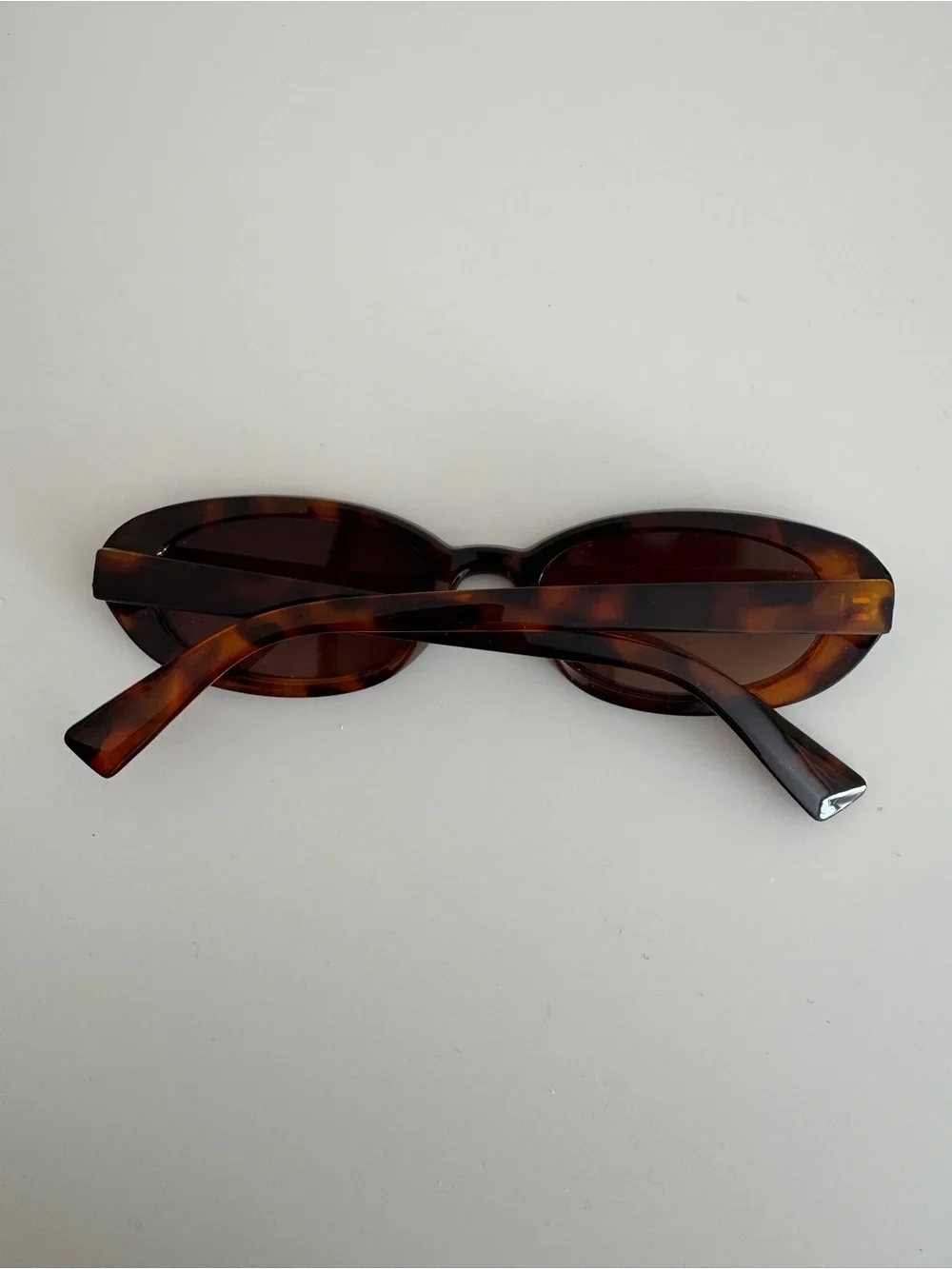 Glassons Tortoiseshell Oval Sunglasses - Brown - Picture 3 of 10
